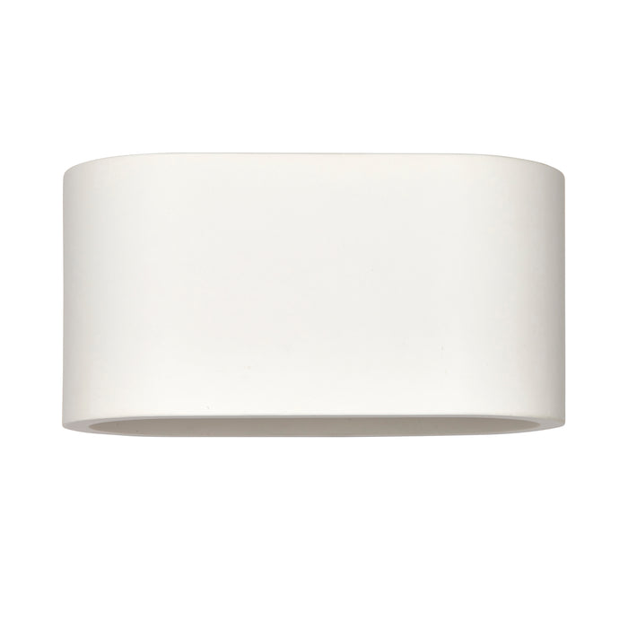 Saxby 119104 Visus 18W IP20 G9 Wall Light Dimmable - White Plaster (Lamp Not Included)