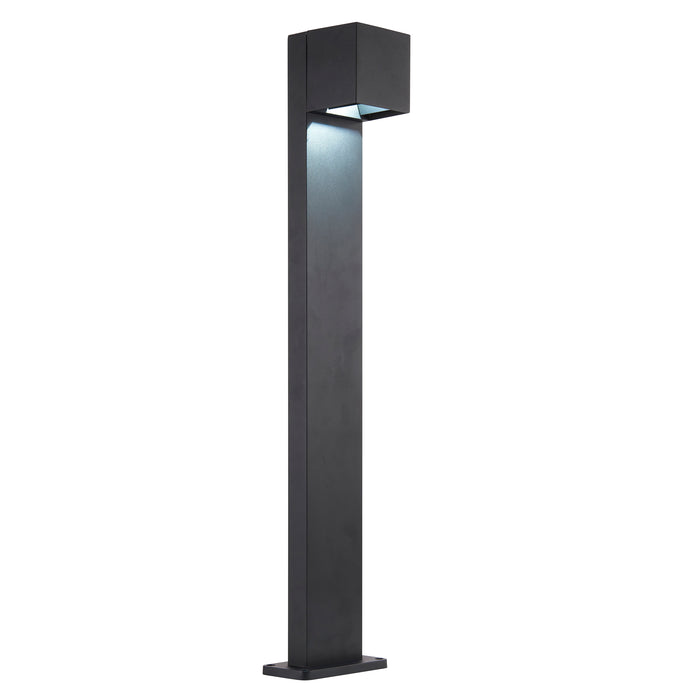 Saxby 120349 Glover CCT 9W IP65 LED Bollard 3000K/4000K/6500K - Black