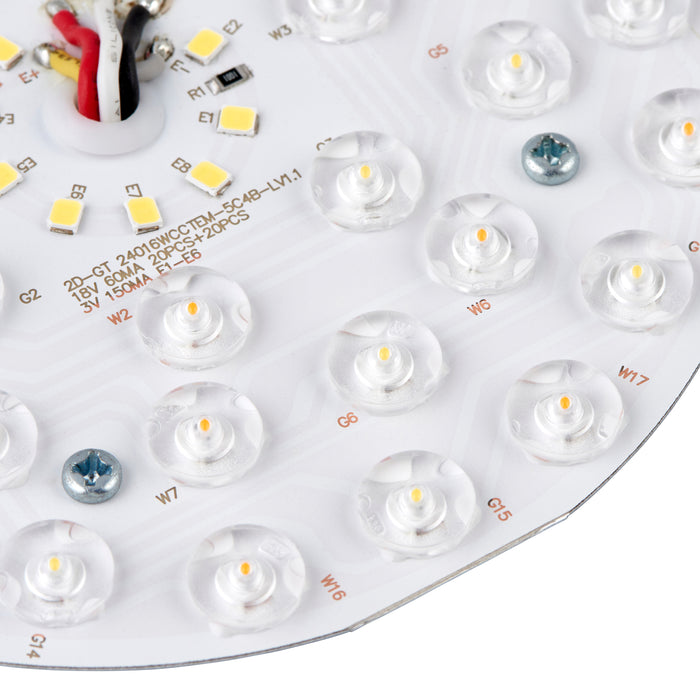 Saxby 121020 8W/12W/15W Tri-Wattage CCT Bulkhead Conversion Plate 2700K/3000K/4000K/5000K/6000K