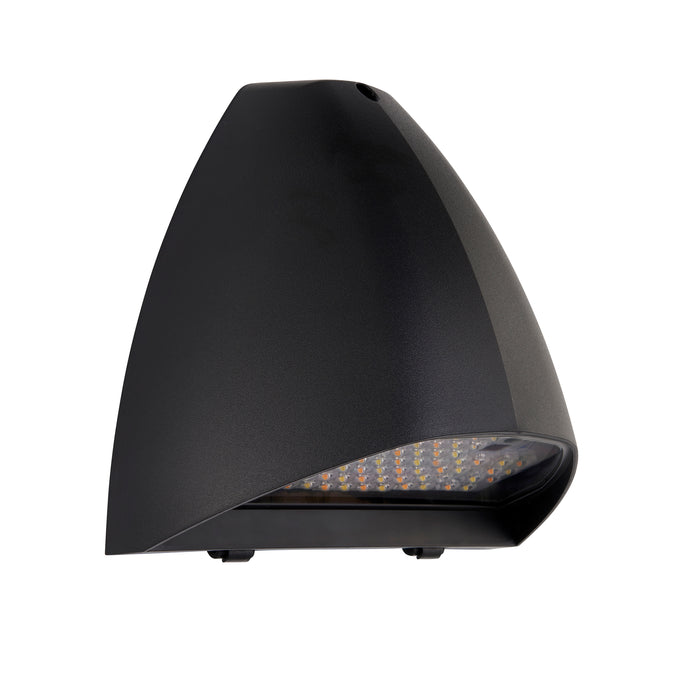 Saxby 121021 Forge CCT 8W/14W IP65 LED Wall Pack 2700K/3000K/4000K/6000K - Matt Black