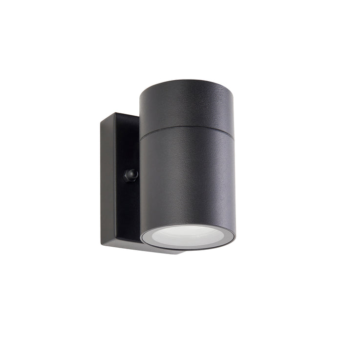 Saxby 121026 Scope GU10 IP65 Aluminium Fixed Single Wall Light - Matt Black (Lamp Not Included)