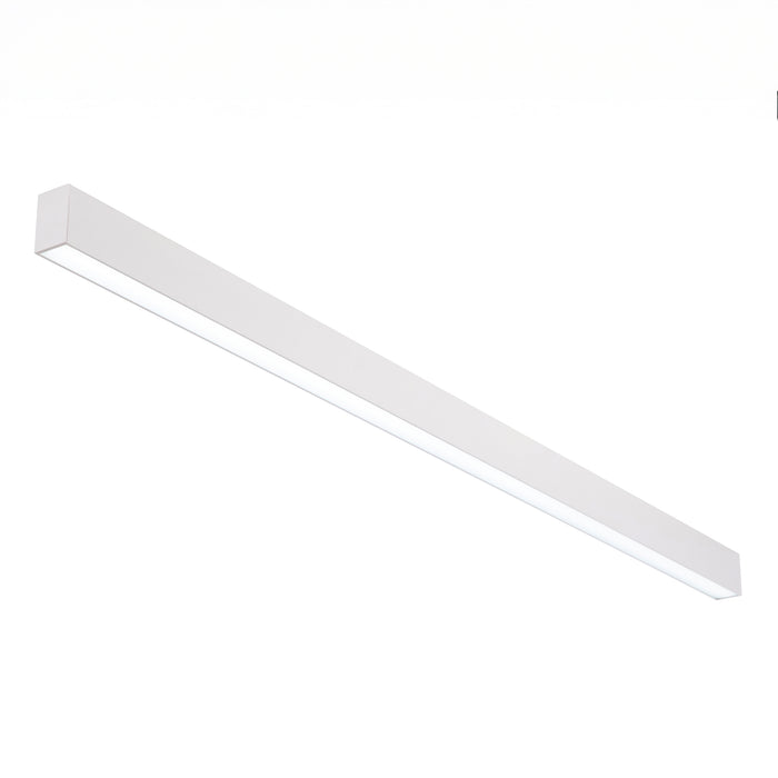 Saxby 121113 Linus CCT 30W/50W 5ft/1500mm LED Suspended/Surface Linear Light 3000K/4000K/6000K - Matt White