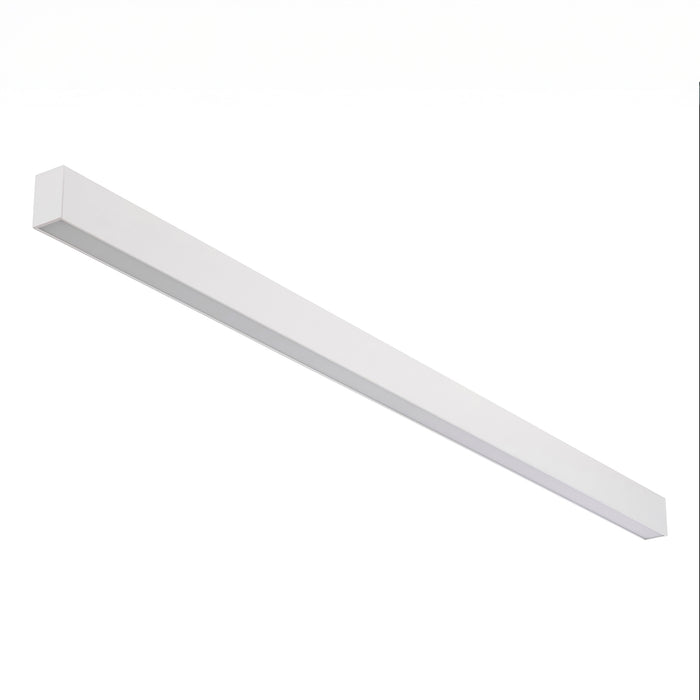 Saxby 121113 Linus CCT 30W/50W 5ft/1500mm LED Suspended/Surface Linear Light 3000K/4000K/6000K - Matt White