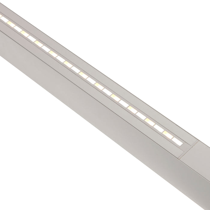 Saxby 121115 Linus CCT 10W LED Linear Light with Back Lit Module 3000K/4000K/6000K - Matt White
