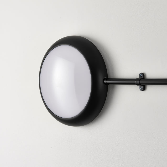 Saxby 122324 Matt Black Plain Bezel for EvoX Bulkhead Range