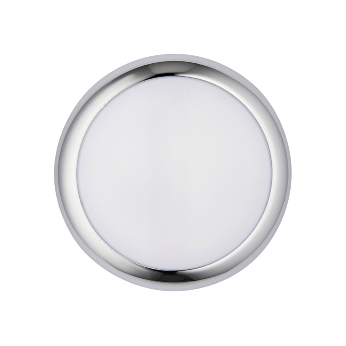 Saxby 122325 Chrome Plain Bezel for EvoX Bulkhead Range