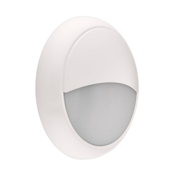 Saxby 122326 Matt White Eyelid Bezel for EvoX Bulkhead Range