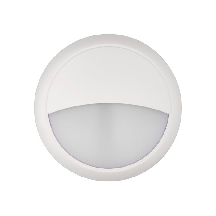 Saxby 122326 Matt White Eyelid Bezel for EvoX Bulkhead Range