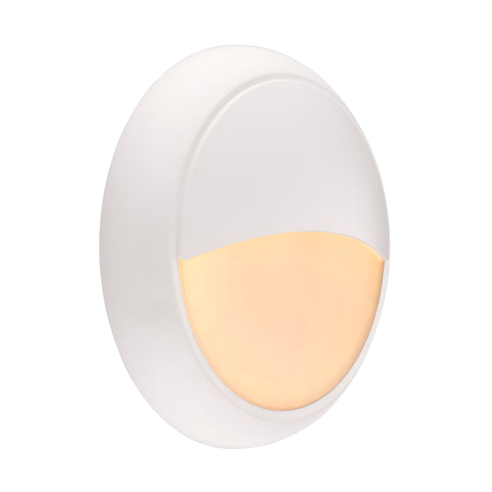 Saxby 122326 Matt White Eyelid Bezel for EvoX Bulkhead Range