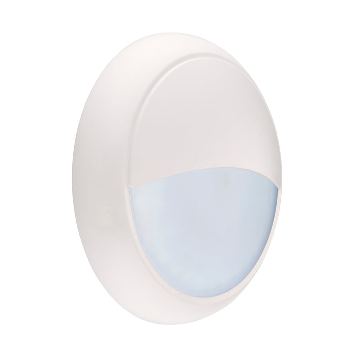 Saxby 122326 Matt White Eyelid Bezel for EvoX Bulkhead Range