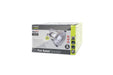 Integral ILDLFR70D004-3 Evofire Fire Rated Downlight 70mm Cutout IP65 Satin Nickel Round +GU10 Holder & Insulation Guard (3 Pack) - westbasedirect.com