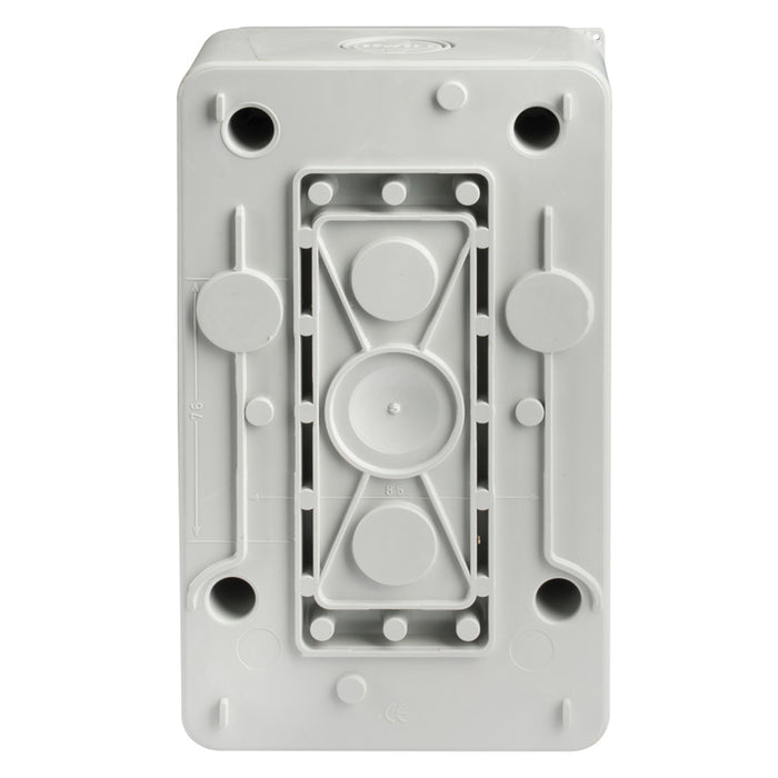 Wylex WBE4X 4 Module IP65 DIN Rail Insulated Enclosure - westbasedirect.com