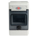 Wylex WBE4X 4 Module IP65 DIN Rail Insulated Enclosure - westbasedirect.com