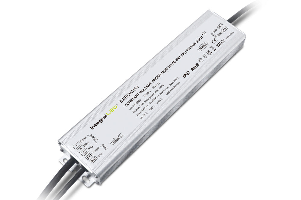 Buy Integral ILDRCVC118 100W 24V DALI Constant Voltage LED Driver ...