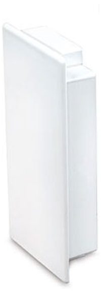 Univolt ME-75/75 75x75 Stop End White