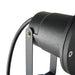 Saxby POLGU10 Opaz MV spike IP65 7W Textured matt black paint & clear glass 7W LED GU10 (Required) - westbasedirect.com
