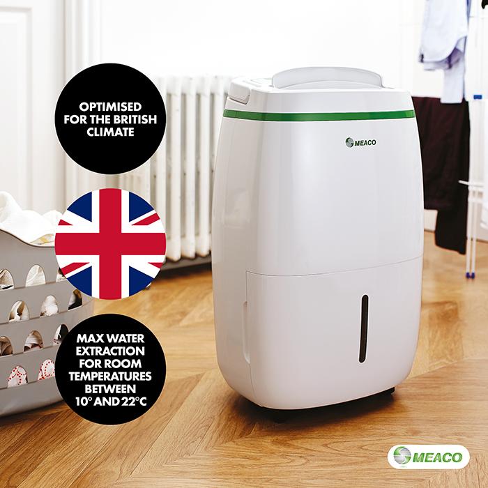 Meaco 20L Low Energy Dehumidifier & Air Purifier