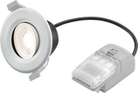 Knightsbridge CYRT CyroLED Tilt Fire Rated IP65 Downlight with 2 x Wattage and 4 x CCT (No Bezel)