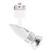Saxby 3TH139W Conor track head 50W Gloss white paint & white pc 50W GU10 reflector (Required) - westbasedirect.com