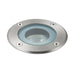 Saxby GH98042V Pillar round IP65 7W Polished stainless steel & clear glass 7W LED GU10 (Required) - westbasedirect.com