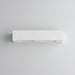 Saxby 10400 Box 2lt wall 28W White plaster & frosted glass 2 x 28W G9 clear capsule (Required) - westbasedirect.com