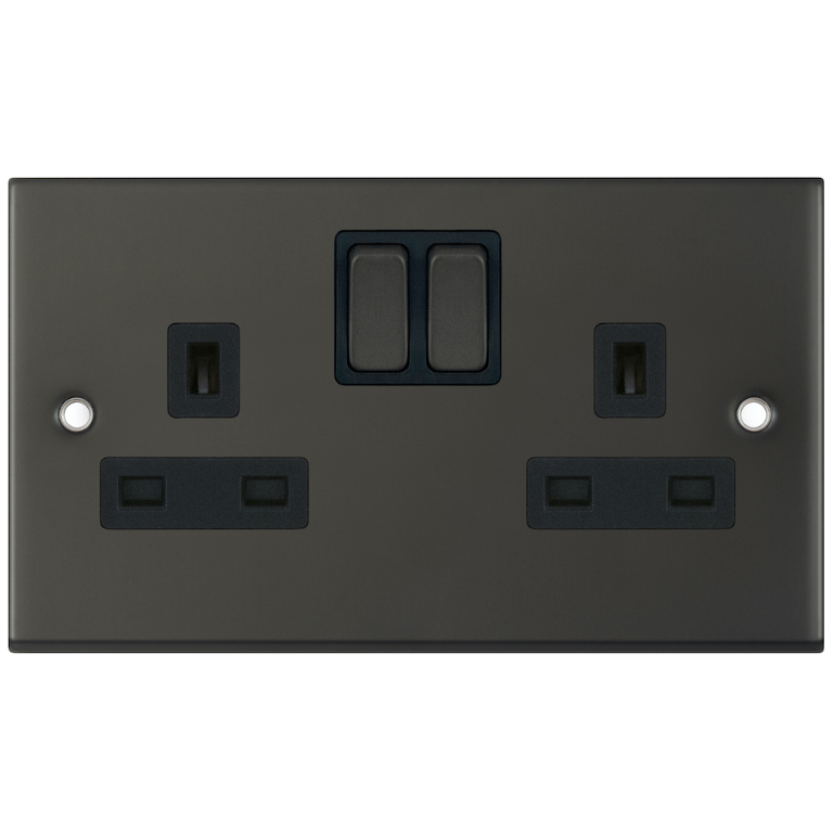 BUY Selectric DSL12-51 | 5M Slim Decorative | 2 Gang 13A Switched SP ...