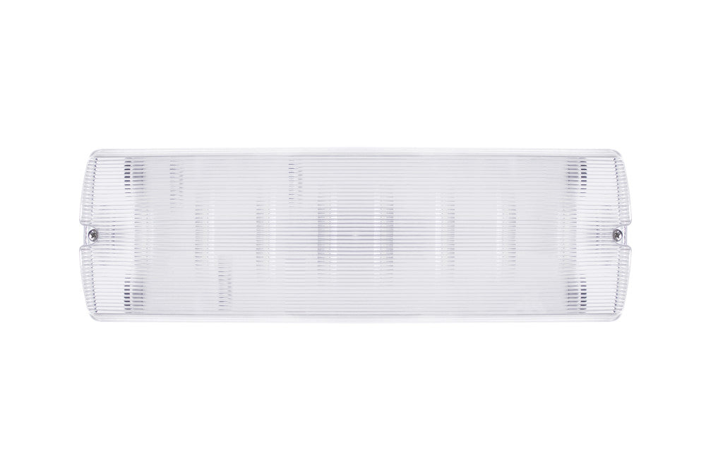 Integral ILEMBH026 IP65 LED Emergency Bulkhead 4.5W 250lm 3hr Non-Maintained 4000K including Legends