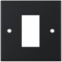 Selectric 5M-19 5M 1 Aperture Euro Media / Data Plate - Matt Black