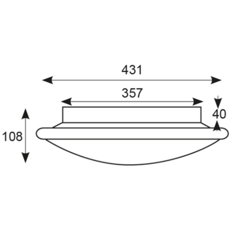 Ansell Eclipse IP20 CCT LED Bulkheads