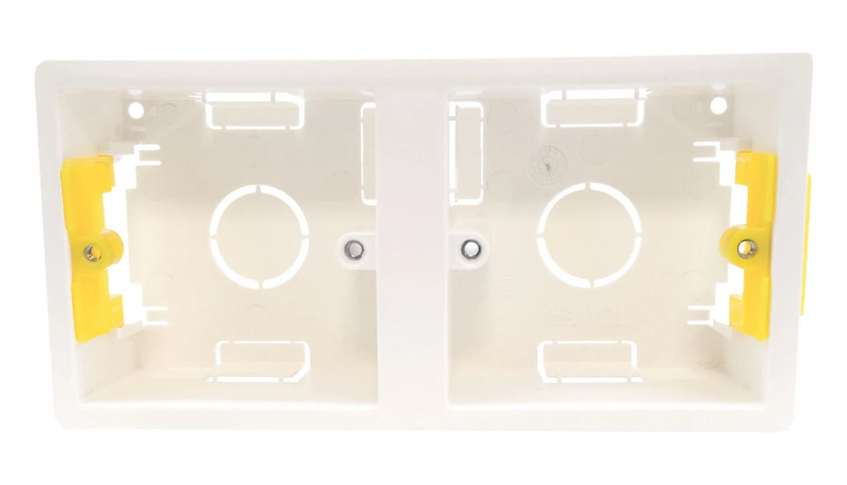 Deta TDL3511 Tower Dual 35mm Fast Fix Dry Lining Box – Flame-Retardant ...