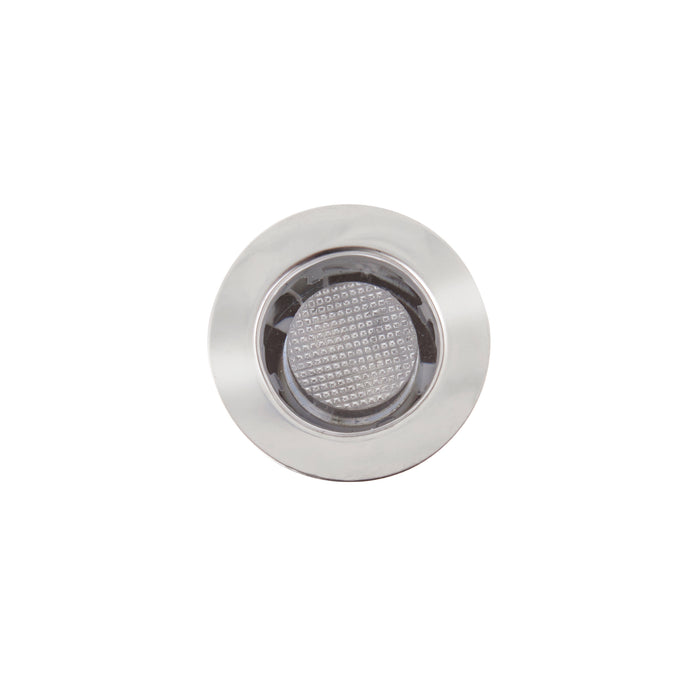 Saxby 13890 Ikon round 30mm kit IP67 0.45W Polished stainless steel & clear pc 10 x 0.45W LED module (SMD 2835) - westbasedirect.com