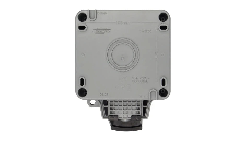 Timeguard TW1200 Weathersafe IP66 1 Gang Enclosure - westbasedirect.com