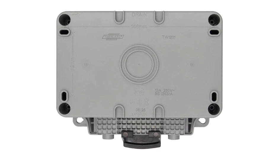 Timeguard TW1201 Weathersafe IP66 2 Gang Enclosure - westbasedirect.com
