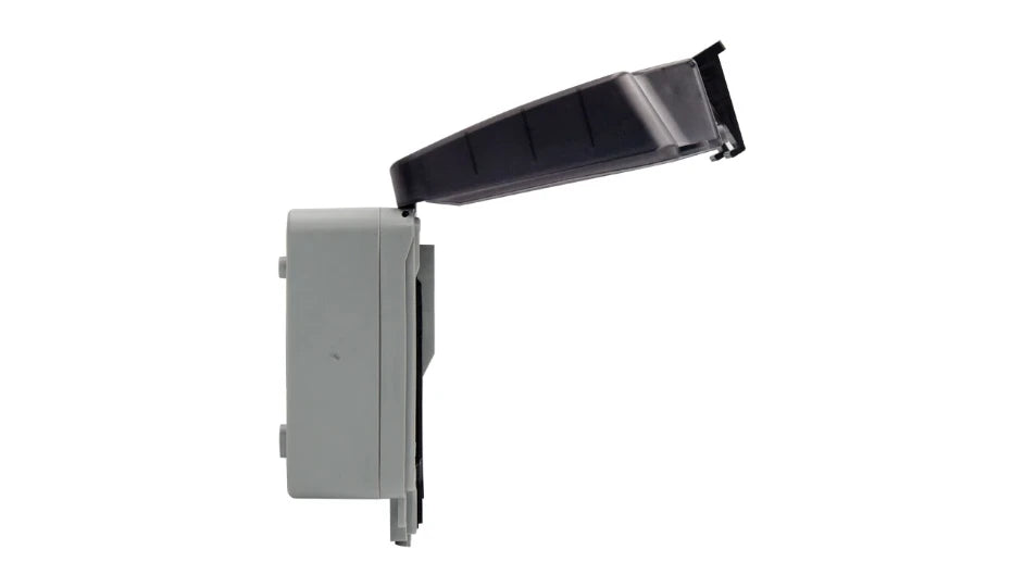 Timeguard TW1209DPN Weathersafe IP66 Twin Gang 13A Switched Socket DP with Neon