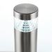 Saxby 13929 Pyramid post IP44 3.3W Brushed stainless steel & clear pc 3.3W LED (SMD 2835) Daylight white - westbasedirect.com