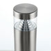 Saxby 13929 Pyramid post IP44 3.3W Brushed stainless steel & clear pc 3.3W LED (SMD 2835) Daylight white - westbasedirect.com