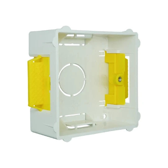 Deta TDL3591 Tower 1 Gang 35mm Flush Fast Fit Dry Lining Box Lipless/Trimless