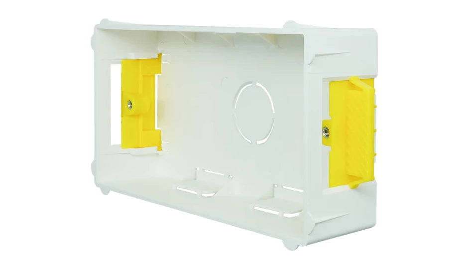 Deta TDL3592 Tower 2 Gang 35mm Flush Fast Fit Dry Lining Box Lipless/Trimless
