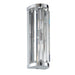 Saxby 39629 Crystal 2lt wall IP44 18W Chrome effect plate & clear crystal (k9) glass detail 2 x 18W G9 clear capsule (Required) - westbasedirect.com