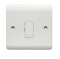 Crabtree CR1828 Instinct White Moulded 13A Unswitched Fused Connection Unit