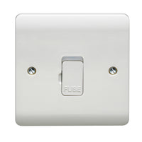 Crabtree CR1829 Instinct White Moulded 13A Unswitched Fused Connection Unit with Neon