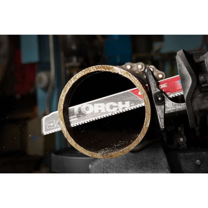 Milwaukee 48475551 SAWZALL 150mm 10TPi Metal Heavy Duty Touch Carbide Teeth Saw Blade - Pack of 5 - westbasedirect.com