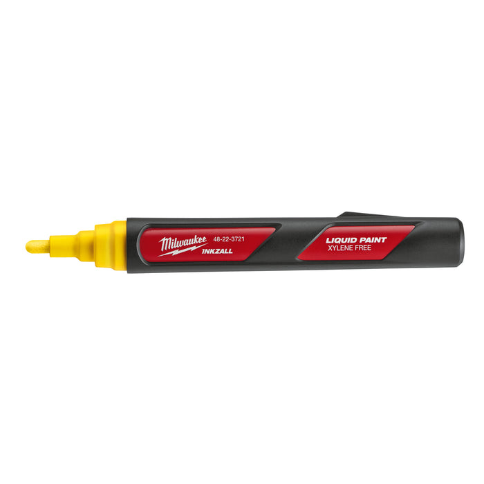 Milwaukee 48223721 INKZALL Liquid Paint Marker Pen - Yellow