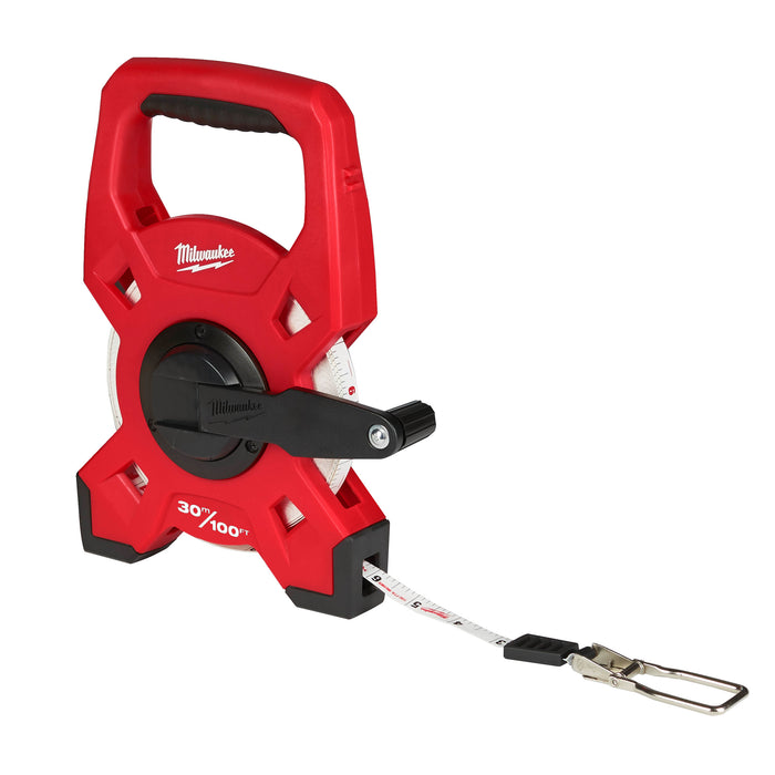 Milwaukee 48225330 Fibreglass Long Tape LTF30-100 30m-100ft