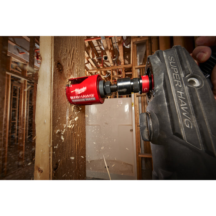 Milwaukee 4932464939 Big Hawg Multi Materal Holesaw Set - 10 Piece