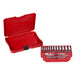 Milwaukee 4932464943 1/4" Drive 28-piece Ratchet + Socket Set Metric - westbasedirect.com