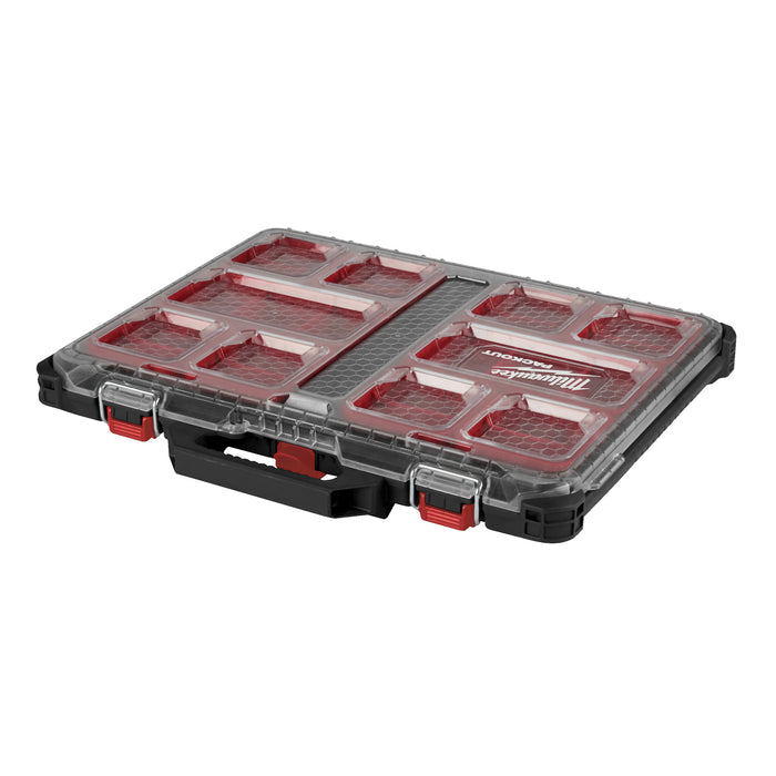 Milwaukee PACKOUT Rolling Drawer, 3 Drawer Tool Box & Slim Organiser Kit