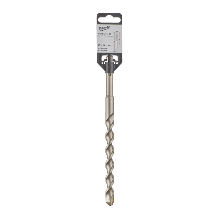 Milwaukee 4932471240 SDS-Plus Contractor Bit 14x210mm - westbasedirect.com