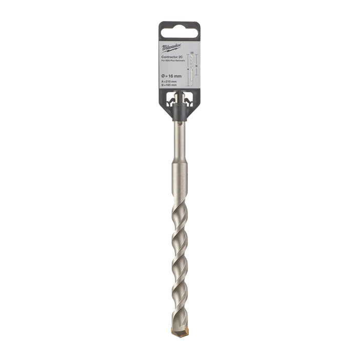 Milwaukee 4932471241 SDS-Plus Contractor Bit 16x210mm - westbasedirect.com