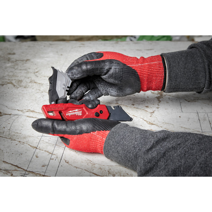 Milwaukee 4932471358 FASTBACK Flip Utility Knife with Blade Storage - westbasedirect.com